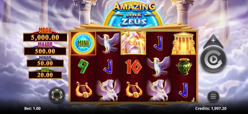 Amazing Link Zeus slot demo